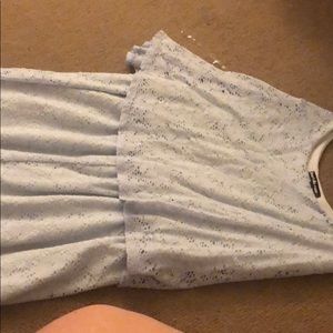 I am selling a baby blue romper!!